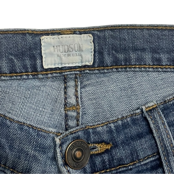 Hudson size 26 straight leg jeans made in California USA - Picture 6 of 11